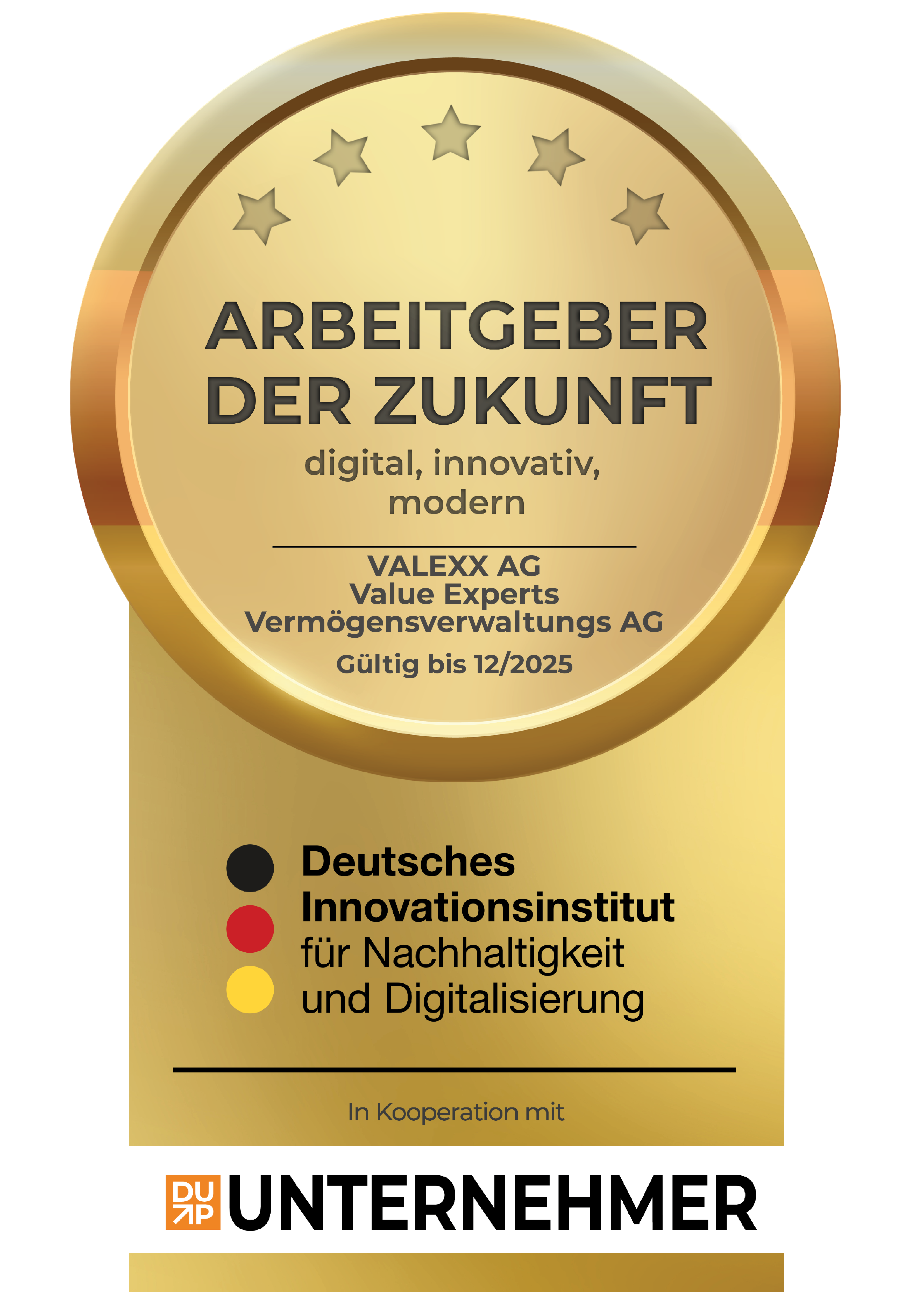 Siegel Arbeitgeber der Zukunft
